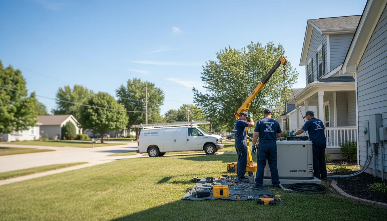 Generator Installation in Hutto, TX near me